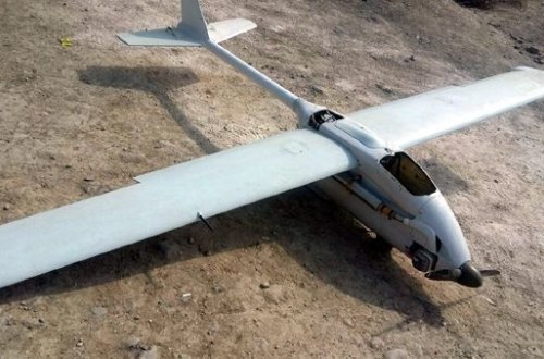 Cəbhədə düşmən pilotsuzu endirildi