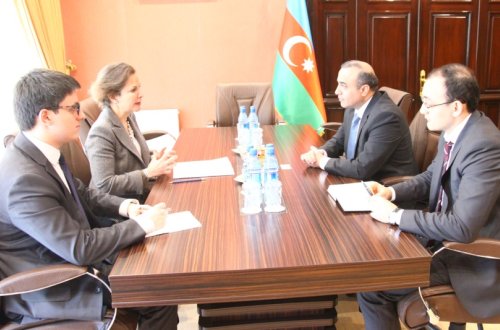 Azay Quliyev Fransanın ölkəmizdəki səfiri ilə görüşüb