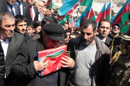 Daha bir şəhidimiz torpağa tapşırıldı