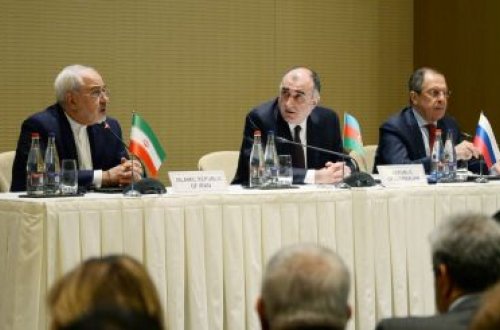 Azərbaycan, İran və Rusiya XİN rəhbərlərindən