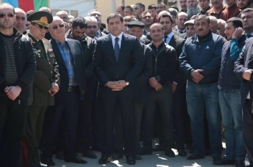 Binəqədidə şəhid Bağırov Emin İmran oğlunun dəfn mərasimi keçirildi