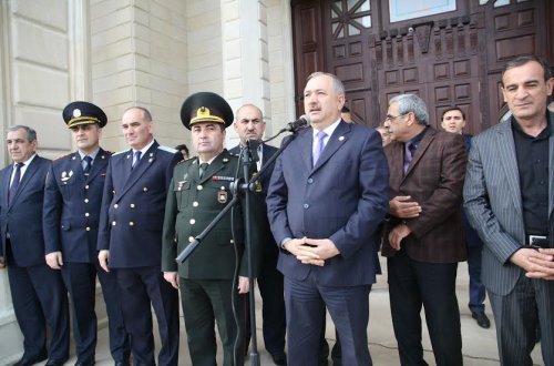 Cəlilabadlı gənclər hərbi xidmətə böyük ruh yüksəkliyi ilə yola düşdülər