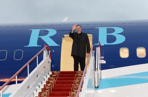 İlham Əliyevin ABŞ səfəri başa çatdı