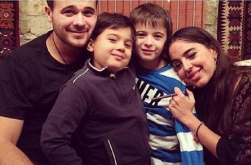 Emin Leyla Əliyeva ilə birlikdə