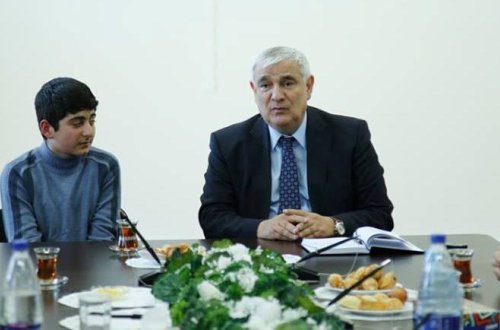 Nardaranlı məktəblilər Multikulturalizm Mərkəzində olublar