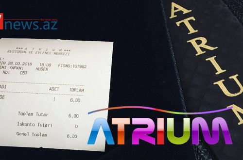 “ATRIUM” idman və əyləncə mərkəzindən uzaq durun