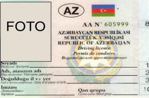 Azərbaycanda bütün sürücülük vəsiqələri dəyişdirilə bilər