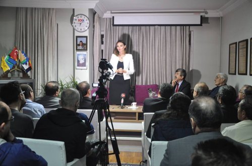 Millət vəkili Əskişəhərdə “Türk dünyasının ortaq acıları və birliyin önəmi” adlı konfrans verib