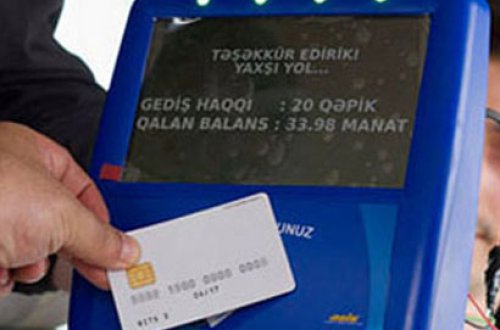 Bakının bütün avtobuslarında gediş haqqı