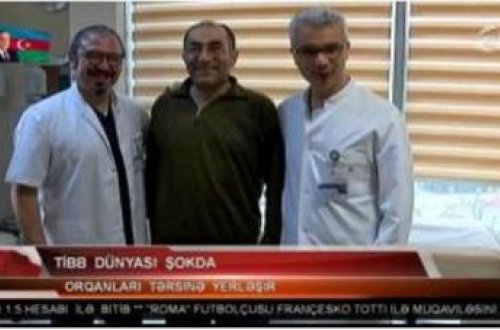 Tibb dünyası şokda - Ürəyi sağda, digər orqanları isə tərsinə yerləşib