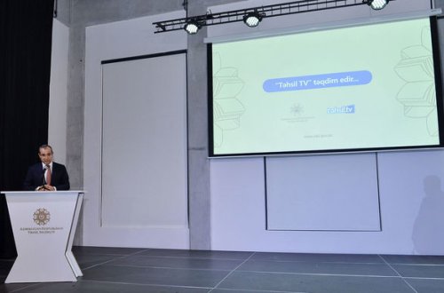 “Təhsil” TV-nin hazırladığı filmlər təqdim olundu