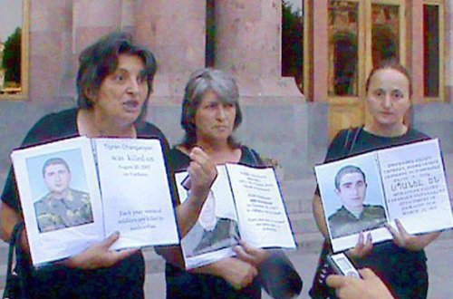 Erməni anaları oğullarını Qarabağa göndərmək istəmirlər