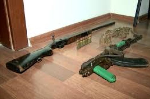 Balaxanı zibilliyində silah-sursat aşkar edildi