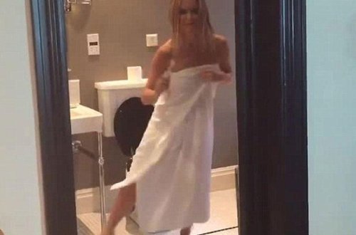 Aktrisanın hamam videosu yayıldı