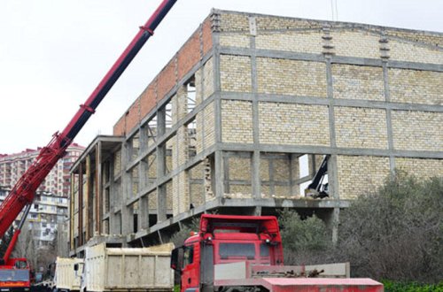 Keçmiş MTN generalının həngamə obyekti sökülür