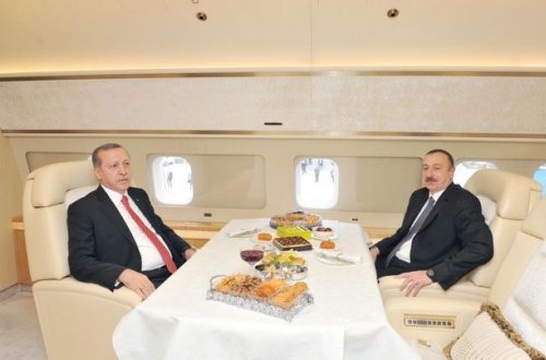 Ərdoğan İlham Əliyevi belə yola saldı