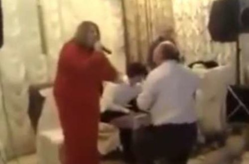 Azərbaycanda toyda biabırçılıq: Araq içib