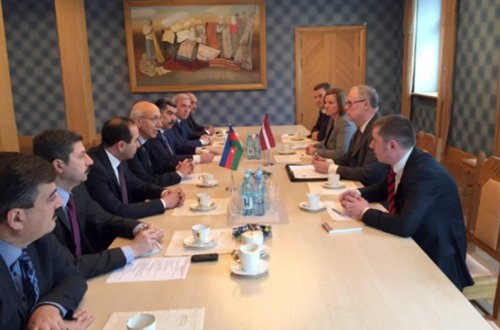 Latviya yerli özünüidarəetmə orqanları ilə təcrübə mübadiləsi aparılıb