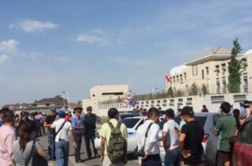 Qırğızıstan paytaxtında partlayış