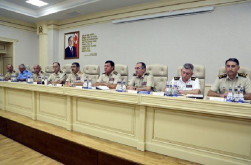 Müdafiə Nazirliyində kollegiya iclası keçirilib - FOTO