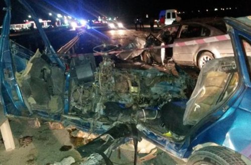 Sumqayıtda dəhşətli qəza — 6 nəfər ölüb + FOTOLAR