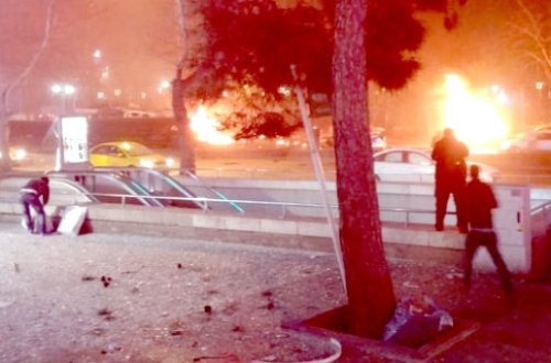 Ankarada dəhşətli terror: 27 ölü, 75 yaralı