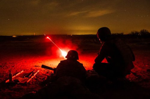 Cəbhədə gecə döyüşü