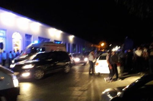 Şəkinin mərkəzində dəhşətli qəza