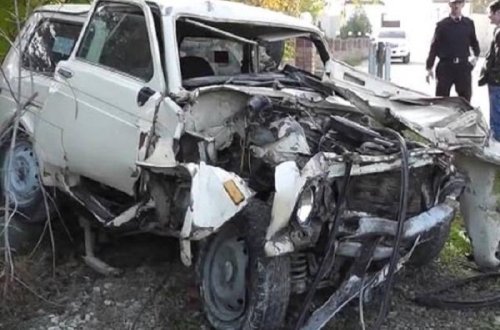 Xınalıq yolunda ağır qəza