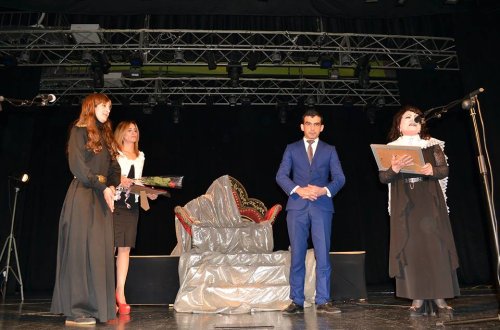 Mingəçevir Dövlət Dram Teatrında əbədi-bədii gecə keçirildi