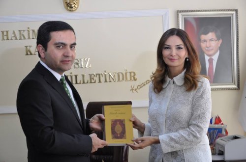 Millət vəkilinin Kırşehirdə Qarabağ parkı təklifi bələdiyyə başqanı tərəfindən dəstəklənib