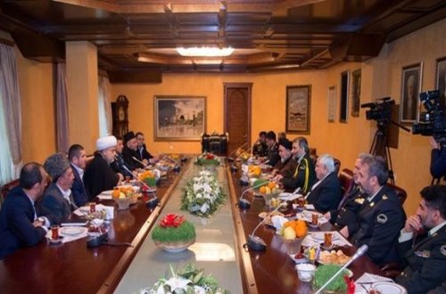 İranlı general Allahşükür Paşazadədən xeyir-dua istədi