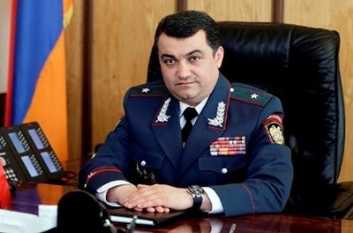Yerevanın baş polisi işdən azad olunub
