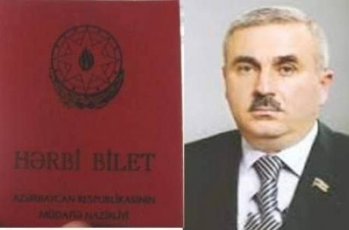 MİLLƏT VƏKİLİNİN HƏRBİ BİLETİ DƏ SAXTA CIXDI