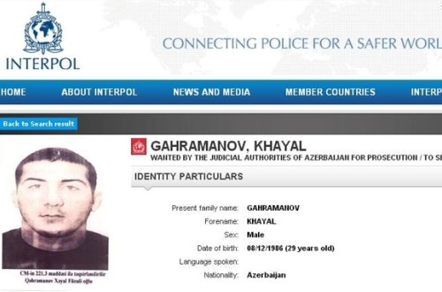 Polis rəisini bıçaqlayan şəxs İnterpol xətti ilə axtarışa verildi