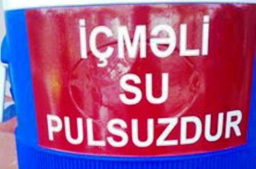 Bakıda mağazalardan birindən humanist addım