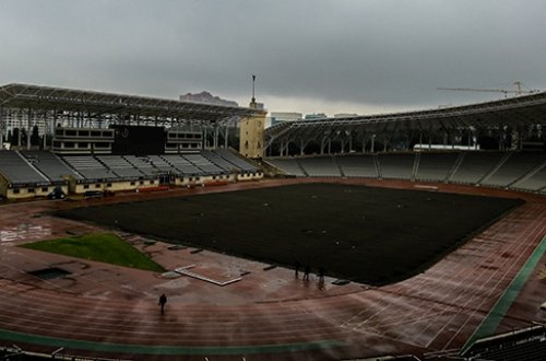 “Respublika stadionu üçün 12 min ton torpaq gətirilib”