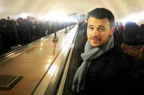 Emin Ağlarov metroda