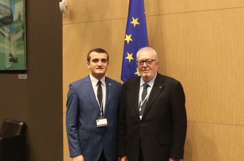 Əhməd Şahidov AŞPA Pezidenti Pedro Agramuntla görüşüb