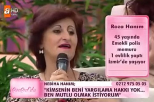 DİN-dən evlilik proqramındakı qadın haqda