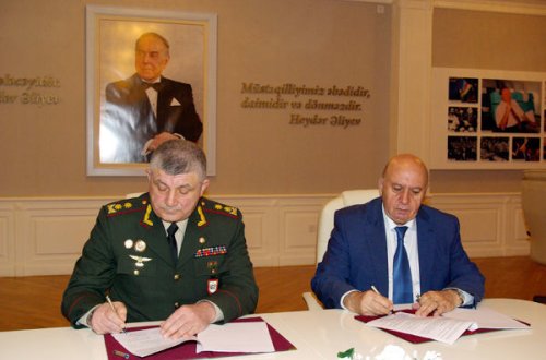 Hərbi Akademiya və Texniki Universitet arasında memorandum imzalandı