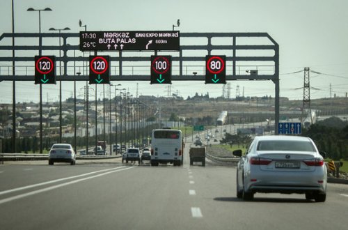 Bakıda nəqliyyatın hərəkətinin ən sıx olduğu küçələr