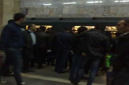 Bakı metrosunda