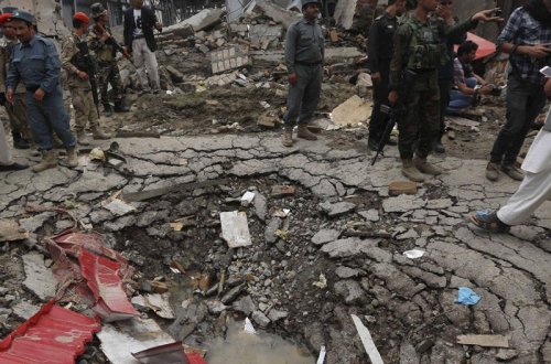 Terrorçu özünü partlatdı: