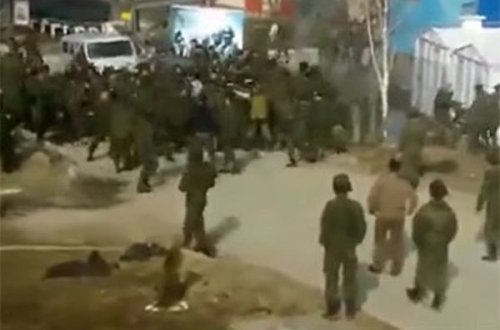 Çeçenistanda hərbi hissədə kütləvi dava