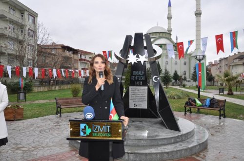 Millət vəkili İzmitdə Xocalı Soyqırımı ilə bağlı çağırış edib