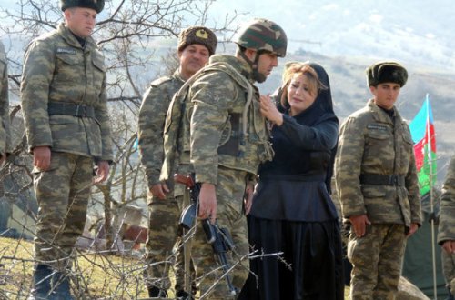 Silahlı qüvvələrdə Xocalı soyqırımının ildönümü yad edildi
