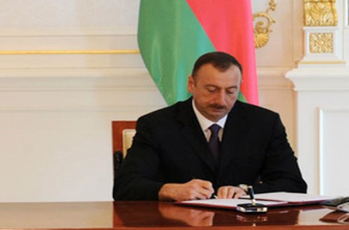 İlham Əliyev Gəncə şəhəri bağlı sərəncam imzaladı