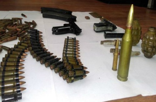 Tovuzda külli miqdarda silah tapılıb