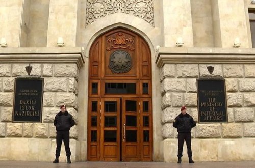 Xocalıda şəhid olmuş polislərin ailələri DİN-də